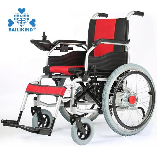 Correct operation method and steps of Folding aluminum portable electric wheelchair