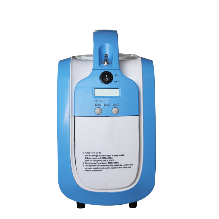 3LPM Portable Oxygen Concentrator with Battery Power Pulse Flow and Continuous Flow