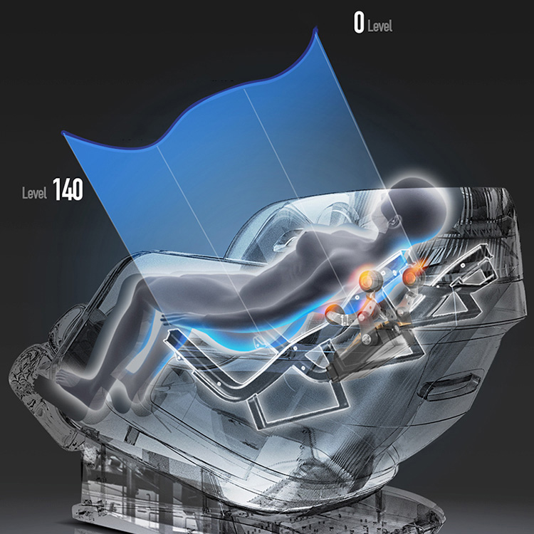 4D Massage Relaxation Finger Press Armchair with Heating System