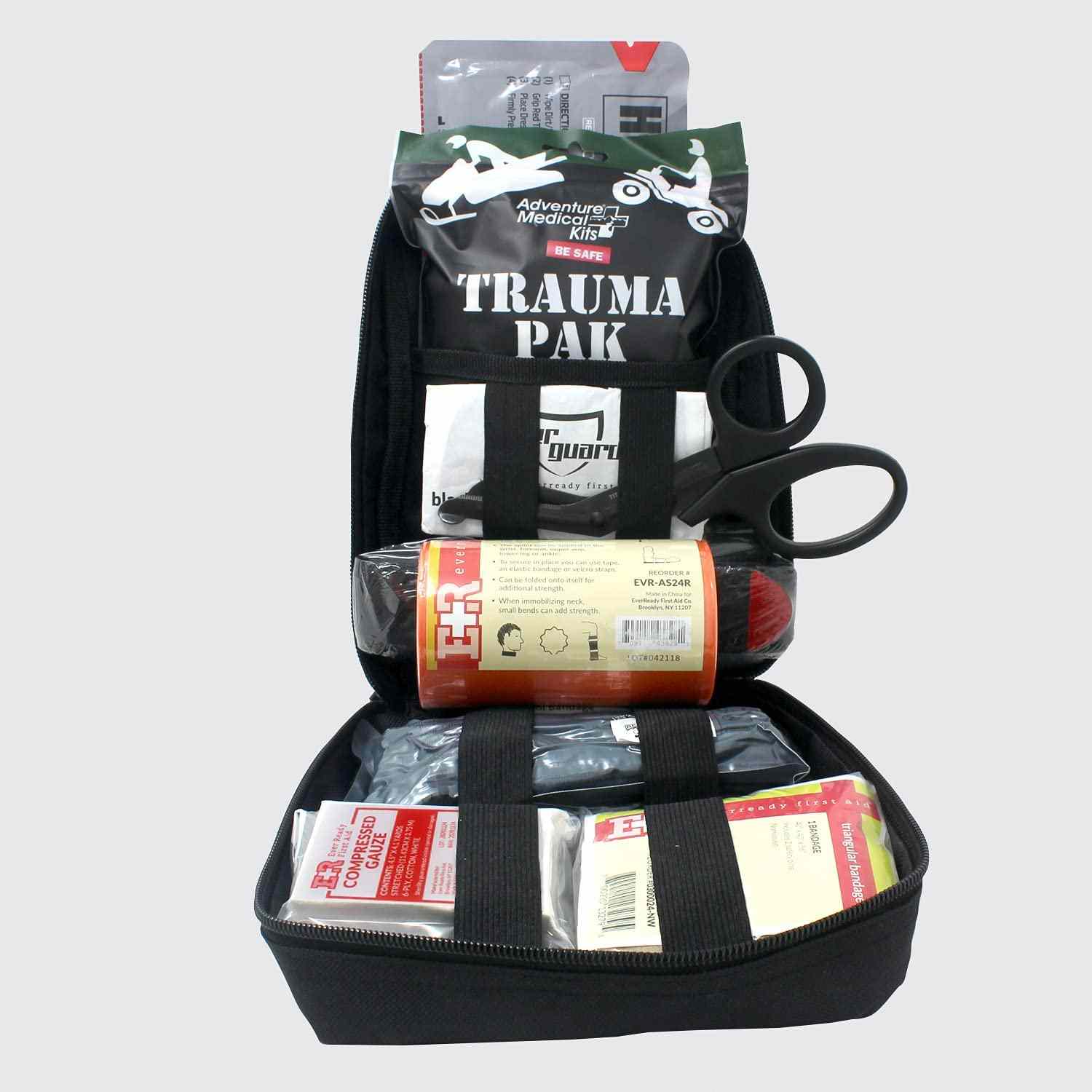 Black Emergency Kit Pouch