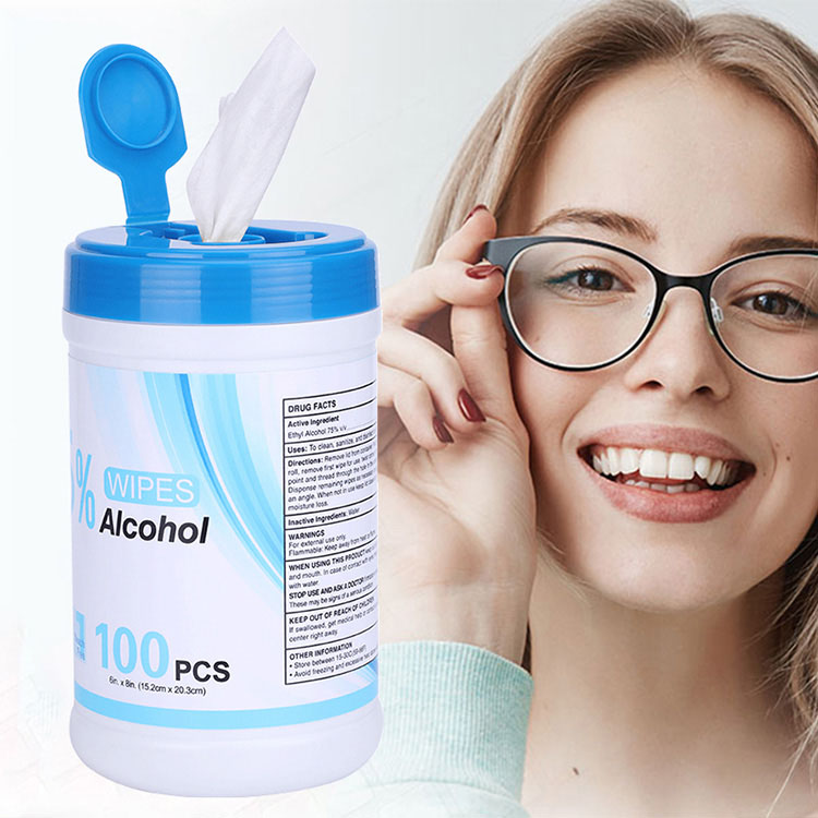 Disposable Sterilization Quick-drying Anti Fog Wipes for Glasses