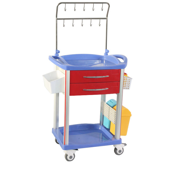 First-aid ABS Medicine Delivery Trolley