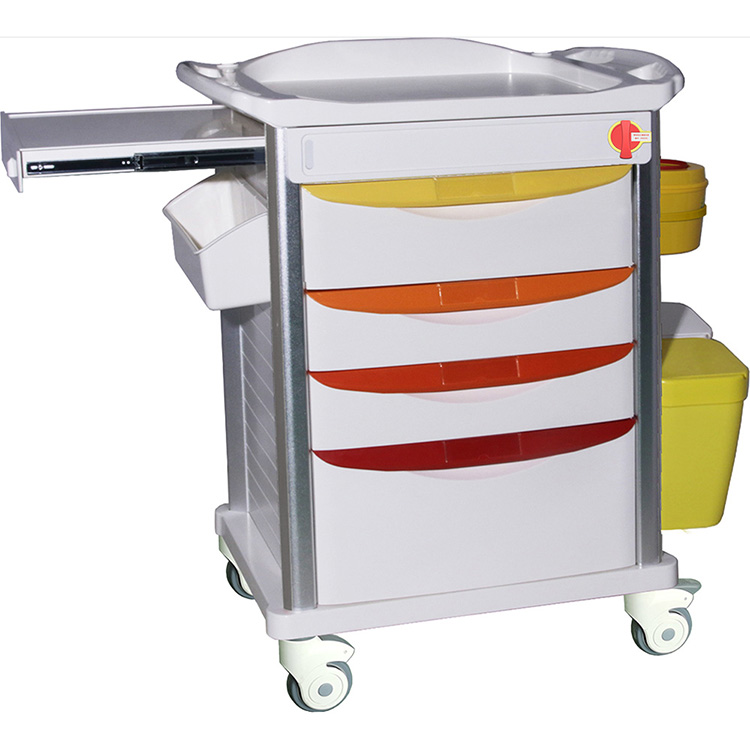 Hospital Medical Equipment Operating Room Emergency Trolley