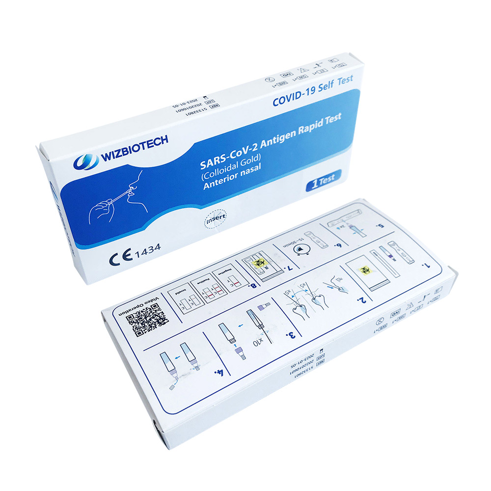 SARS-CoV-2 Antigen Rapid Test Colloidal Gold for Self Testing